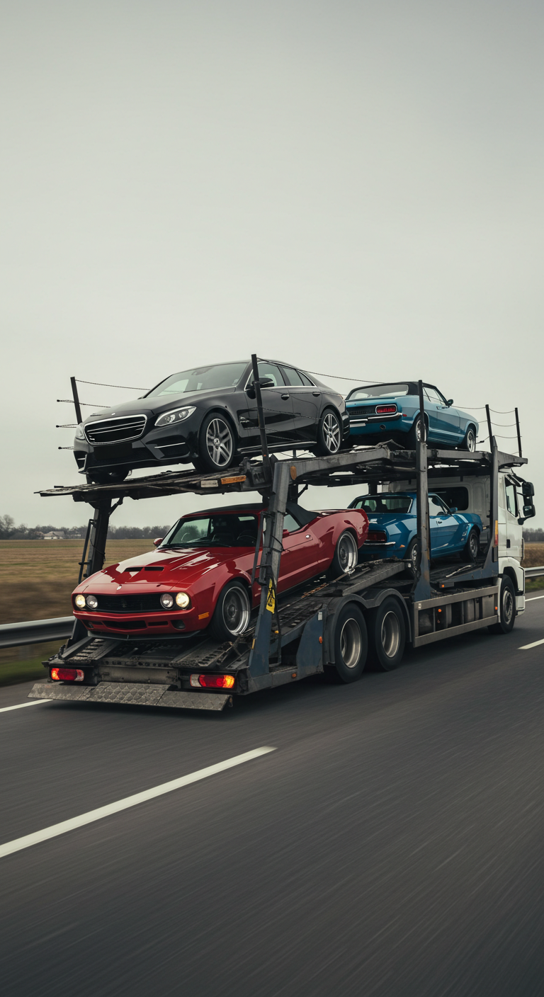 Open transport hauling